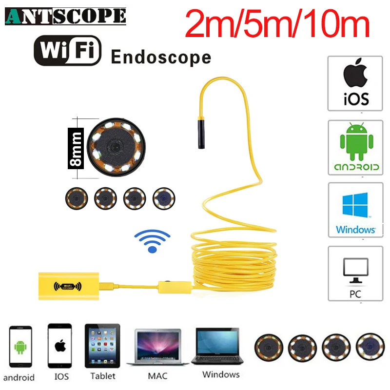 Antscope-Wifi-Endoscope-Camera-Android-720P-Iphone-Borescope-Camera-Endoscopio-Semi-Rigid-Hard-Tube-and-Softwire