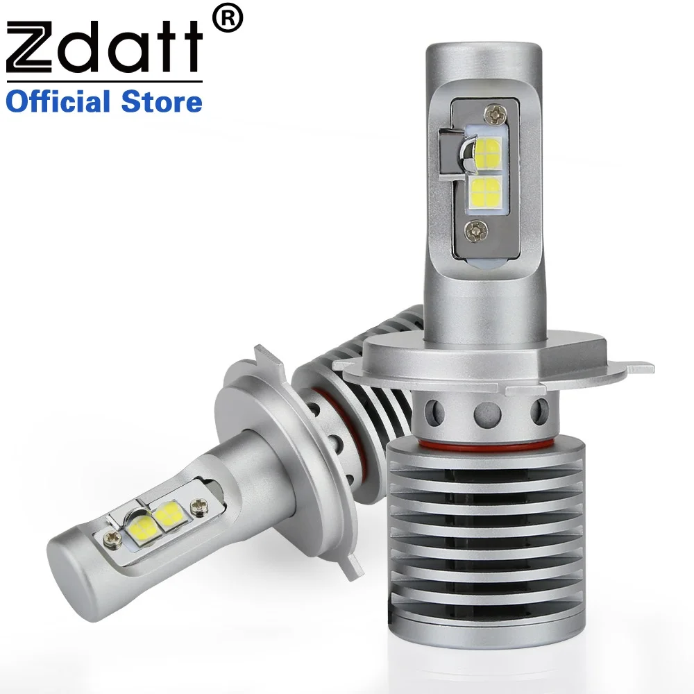 

Zdatt H4 Led Bulb HB2 Car Bulb 9005 Headlights Lamp 100W 14600LM Auto Fog lights Car Led Light 12V Automobiles HB3 LED