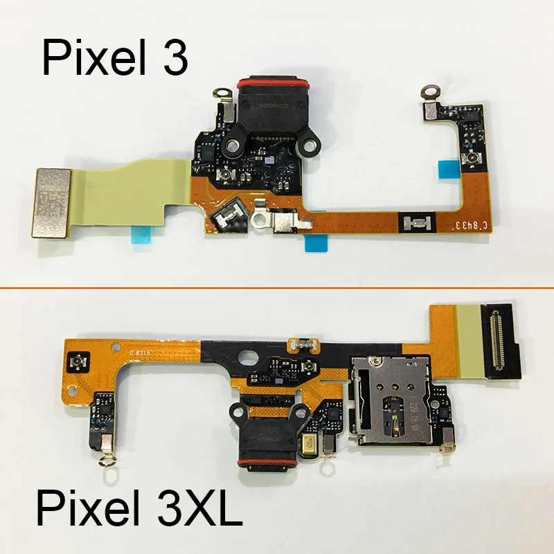 

New For Google Pixel 3 XL USB Charging Flex Cable USB Connector Charger Ports and Ribbon Connectors for Google Pixel 3XL 3 Spare