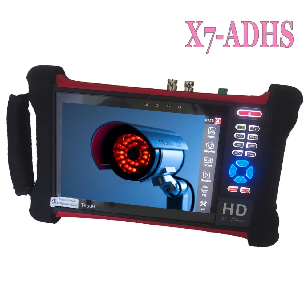 DHL free H.265 4K Wanglu CCTV Tester X7 8MP TVI CVI AHD SDI CVBS IP Camera Tester Monitor with Cable tracer,UTP/RJ45 Cable Test DHL free H.265 4K Wanglu CCTV Tester X7 8MP TVI CVI AHD SDI CVBS IP Camera Tester Monitor with Cable tracer,UTP/RJ45 Cable Test