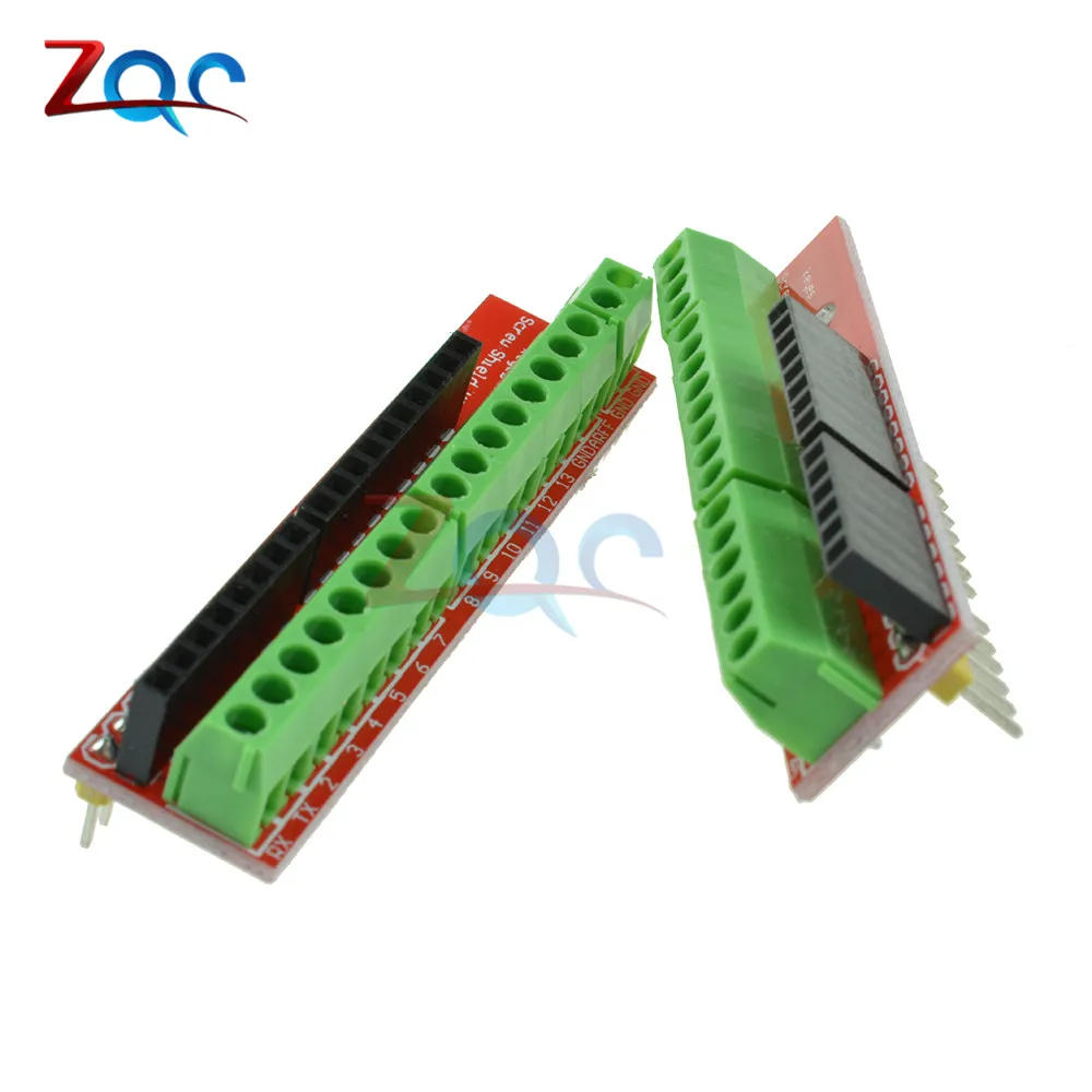 1 пара винтов щит V2 шпильки терминал плата расширения(двойная поддержка) для Arduino UNO R3