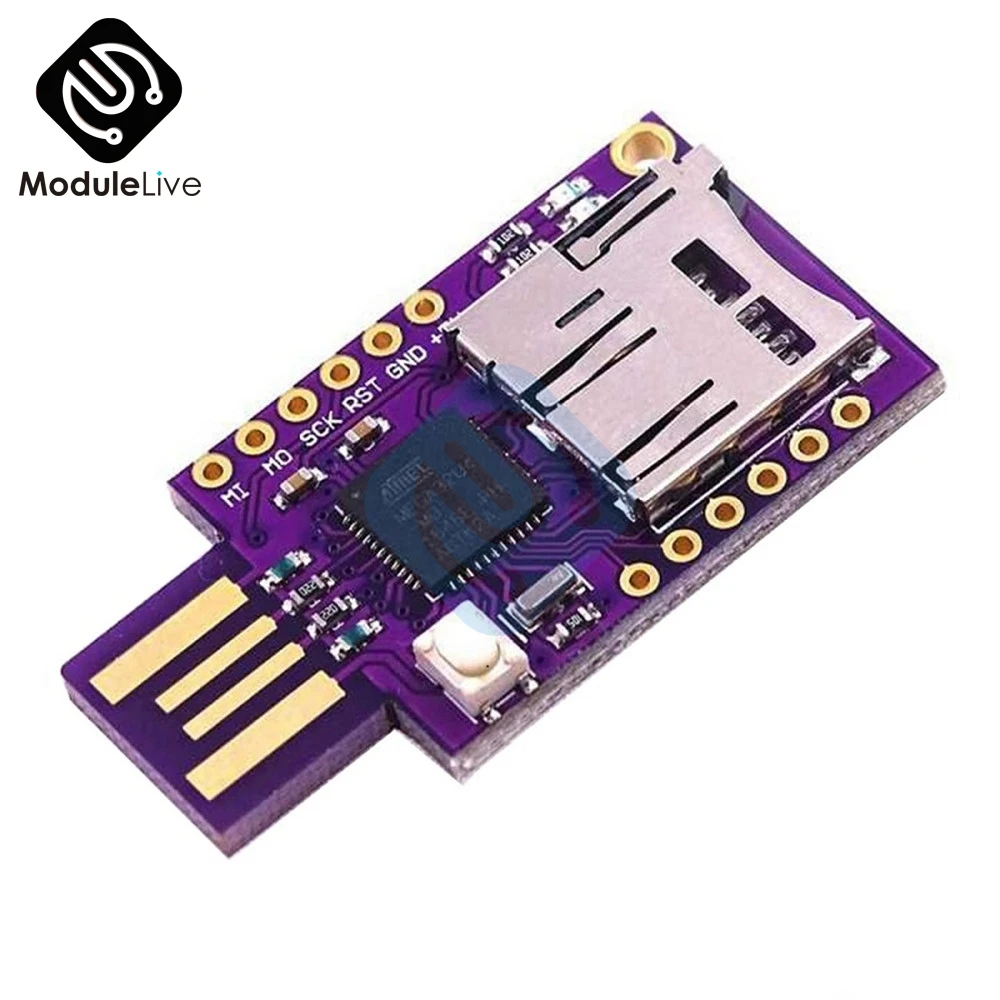 TF MicroSD слот карты Micro SD Badusb USB виртуальная клавиатура ATMEGA32U4 модуль для Arduino для Leonardo R3 Bad Usb CJMCU