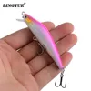 LINGYUE Hunchbacked Minnow Tight Wobbler Hard Bait Fishing Lure 75mm 8g Crankbait Topwater Isca Artificial Pesca Twinkling Body ► Photo 3/6