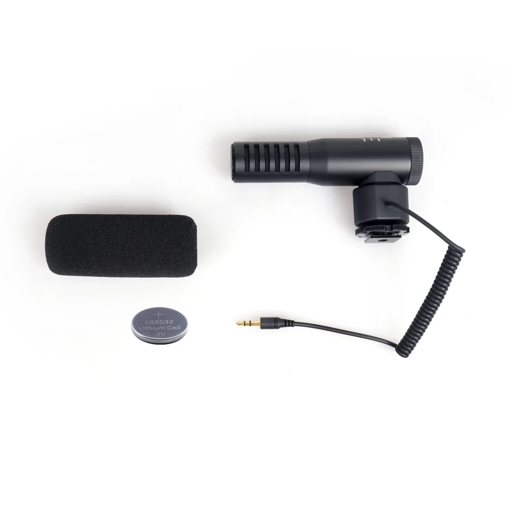 COMICA Full Metal on-camera Stereo Shotgun Video