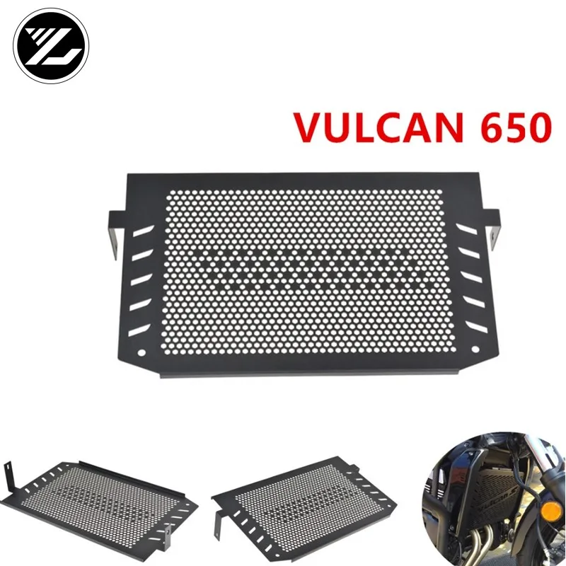 

Black Motorcycle Accessories Radiator Guard Protector Grille Grill Cover For Kawasaki VULCAN S 15-16 VULCAN 650 2018 2018