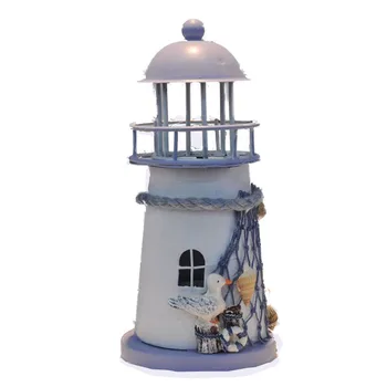 

4 Differents Style Retro Small Model Lighthouse Ornaments Home and Garden Decoration Wedding Accessories Desk Ornaments