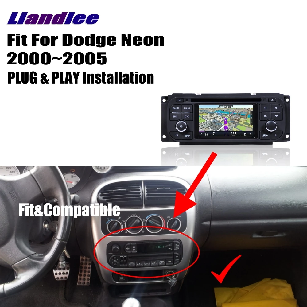 Discount Liandlee Android Car For Dodge Neon 2000~2005 Radio CD DVD Player GPS Navi Navigation Maps Camera OBD TV Screen Media 2