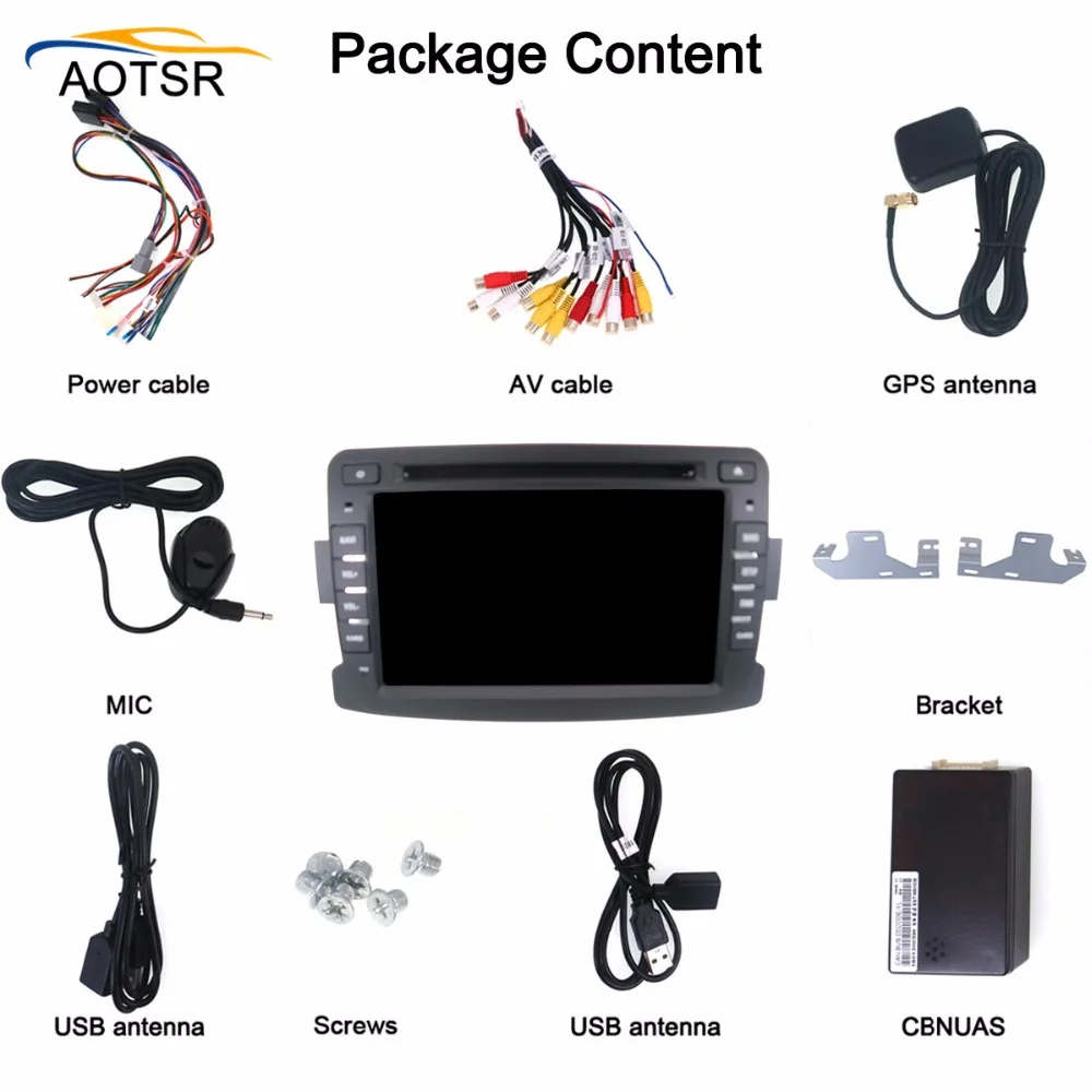 Автомобильный мультимедийный dvd плеер Android 8 0 головное устройство для Renault Duster 2012