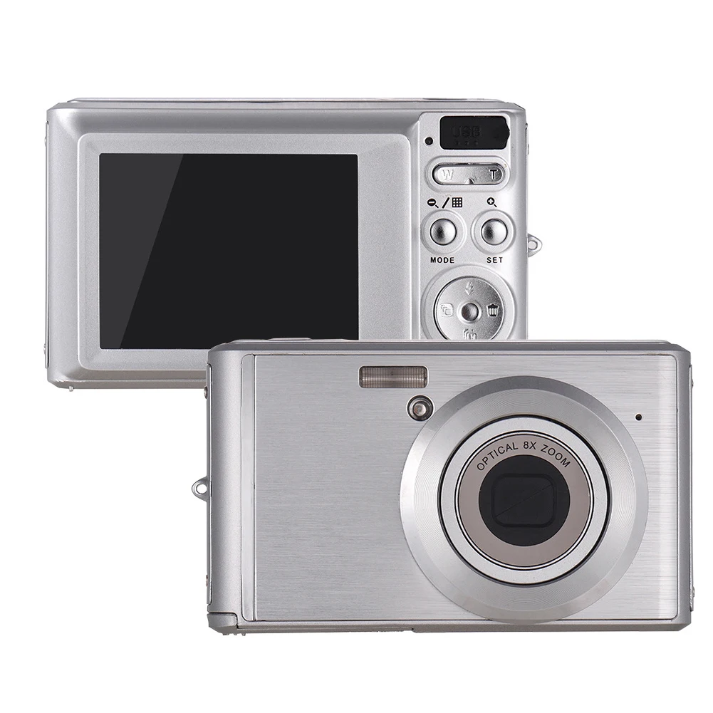 

V700 6X Optical Zoom High Definition 2.4 Inch 18MP LCD Screen Telescopic Lens Recording Photography Ultra Thin Digital Camera