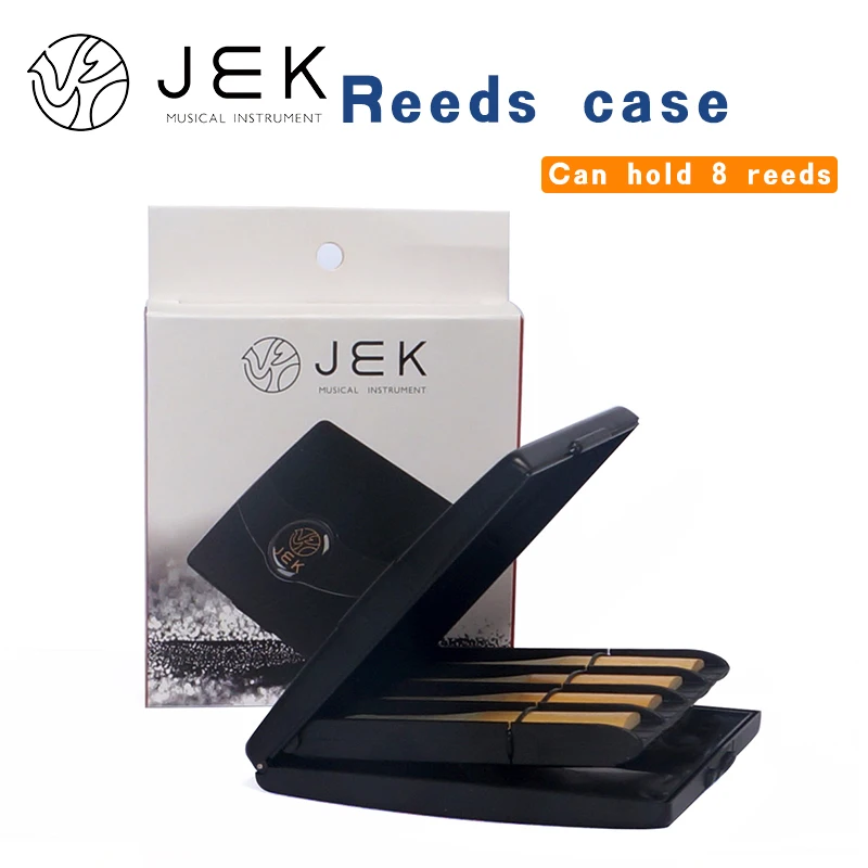 

JEK reeds case Storage case Sax Clarinet General purpose Can hold 8 reeds