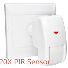 Проводной ИК датчик 20 шт. извещатель беспроводной датчик движения 433 мГц 315 мГц для аварийная система