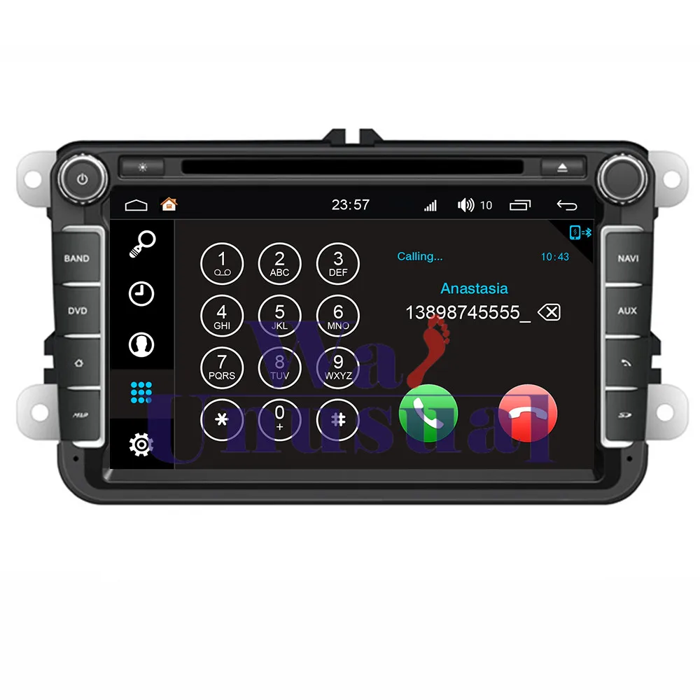 Wanuary 8 &quotWINCA S190 Android 7 1 четырехъядерный 16G 2G RAM Автомобильный DVD плеер для VW