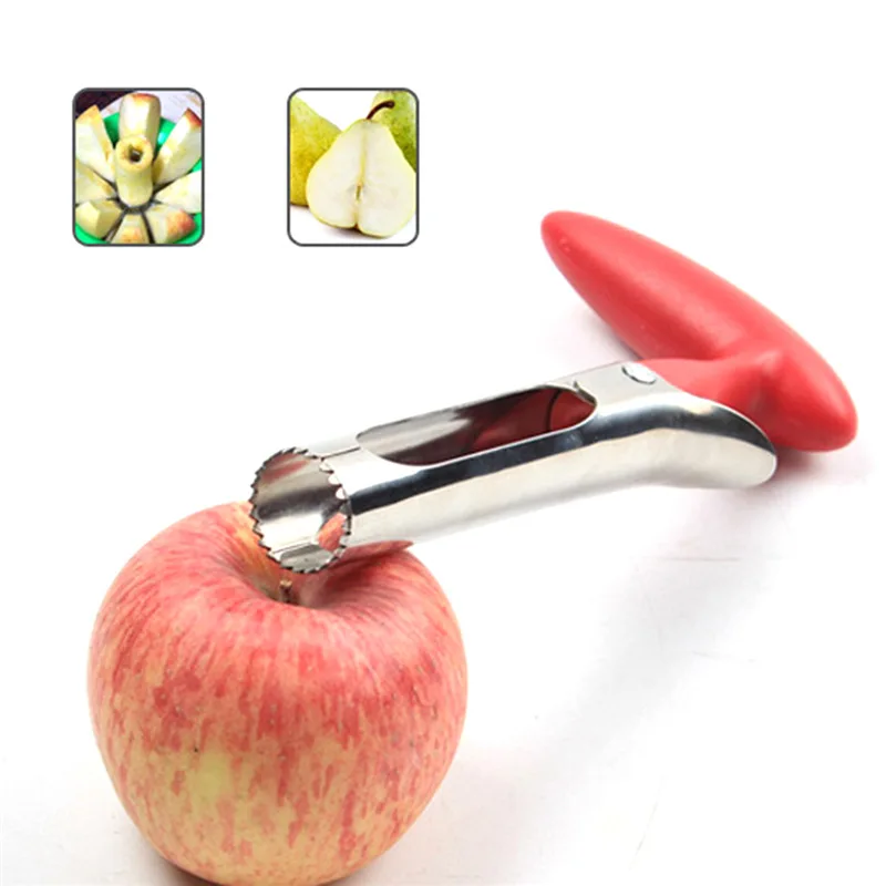 

Stainless steel apple cutter knife corers fruit slicer multi-funct cutting vegetable core removed kitchen gadgets tools