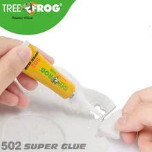 Tree Frog 502 instant Super Glue Instant Quick-drying Cyanoacrylate Adhesive Strong Bond Fast For Leather Rubber Metal 3g