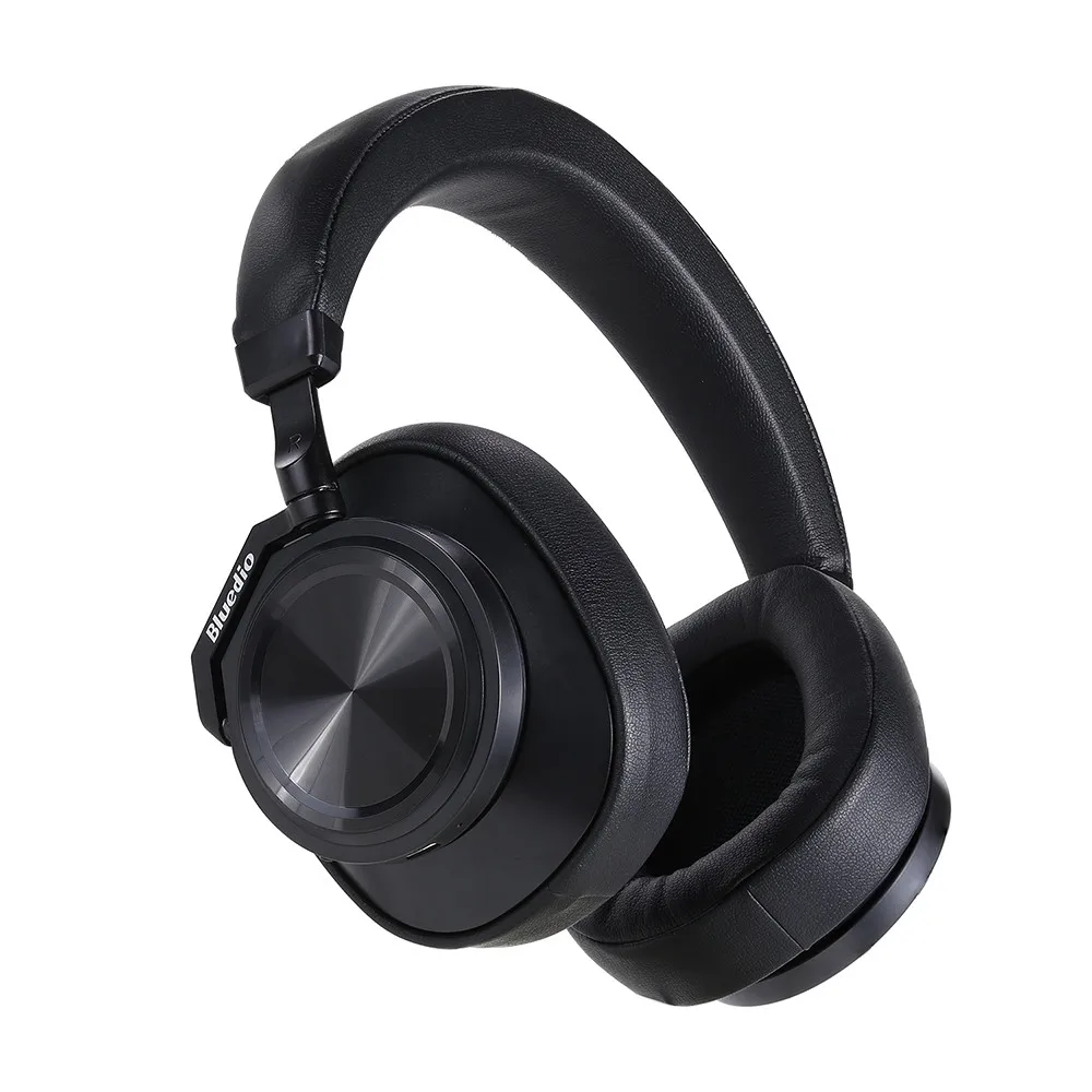 Новинка 2019 наушники Bluedio T6 с активным шумоподавлением Беспроводная Bluetooth