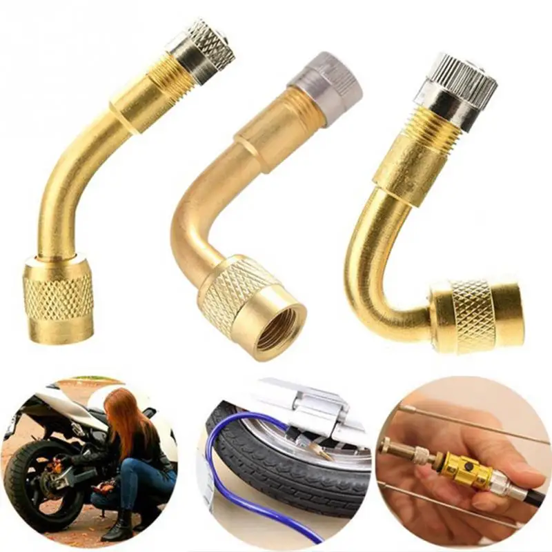

High Quality 45/90/135 Degree Car Tyre Valve Extension Adaptor Motorcycle Tire Stem Extender