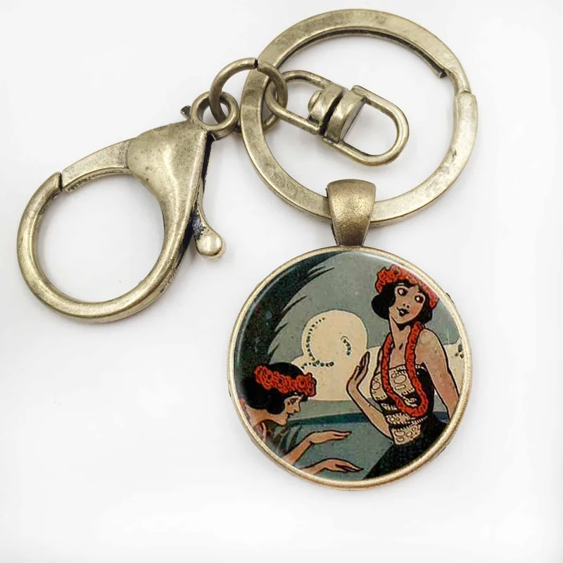 Kbronze keychain