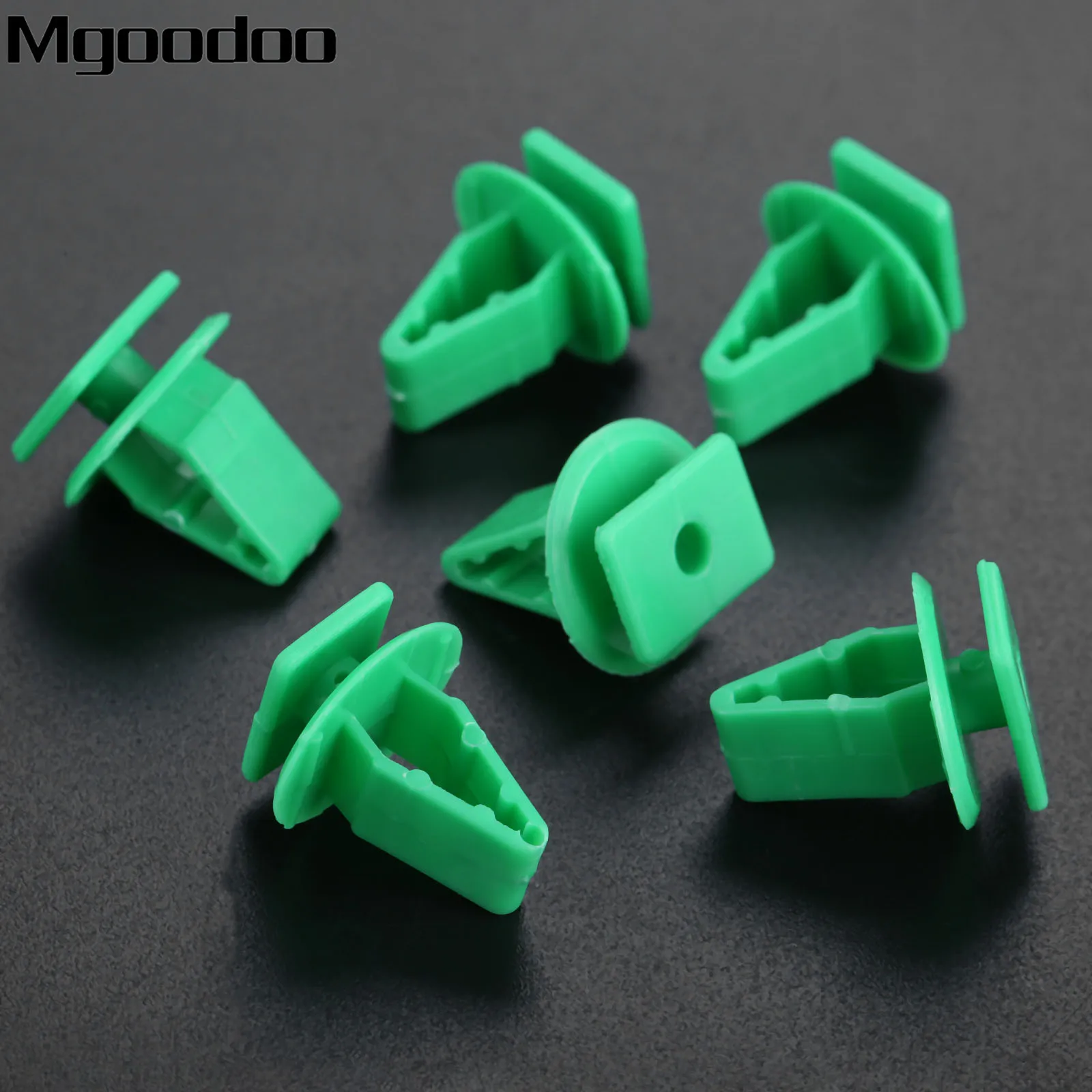 Mgoodoo 50Pcs Auto Trim Board Fasteners Car Plate Guard Windshield