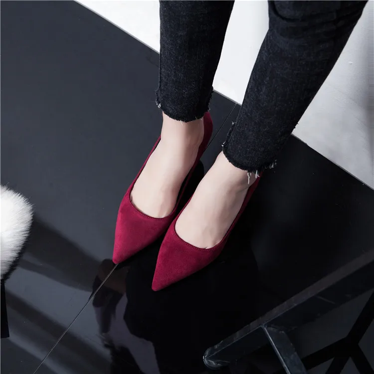 

2018 good quality wedding shoes fashion party Shoes High Heels red color