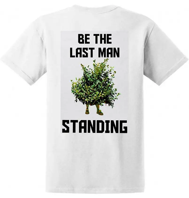 

Be the Last Man Standing Fort T Shirt Add Gamertag on Back S M L XL Free shipping Harajuku Tops t shirt Fashion