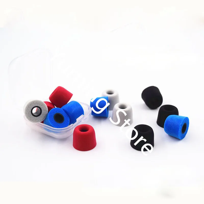 12 pcs T100 T200 T300 T400 Earphone tips Memory Foam Sponge ear pads for headphones almohadilla auriculares Headset accessories