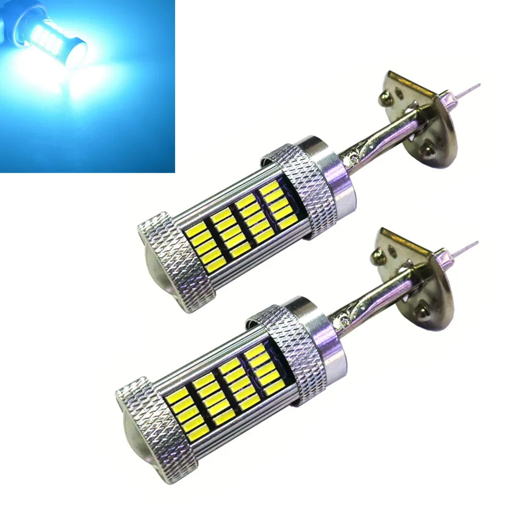 

Ice Blue H1 4014 LED 92 SMD High Power Car Fog Driving Light Bulb Lamp