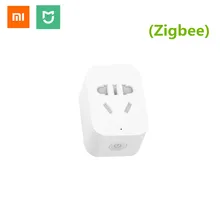 Xiaomi Mi Mijia ZigBee умная розетка WiFi приложение Беспроводное управление Переключатели Таймер штекер для Android IOS работа с Mi home APP