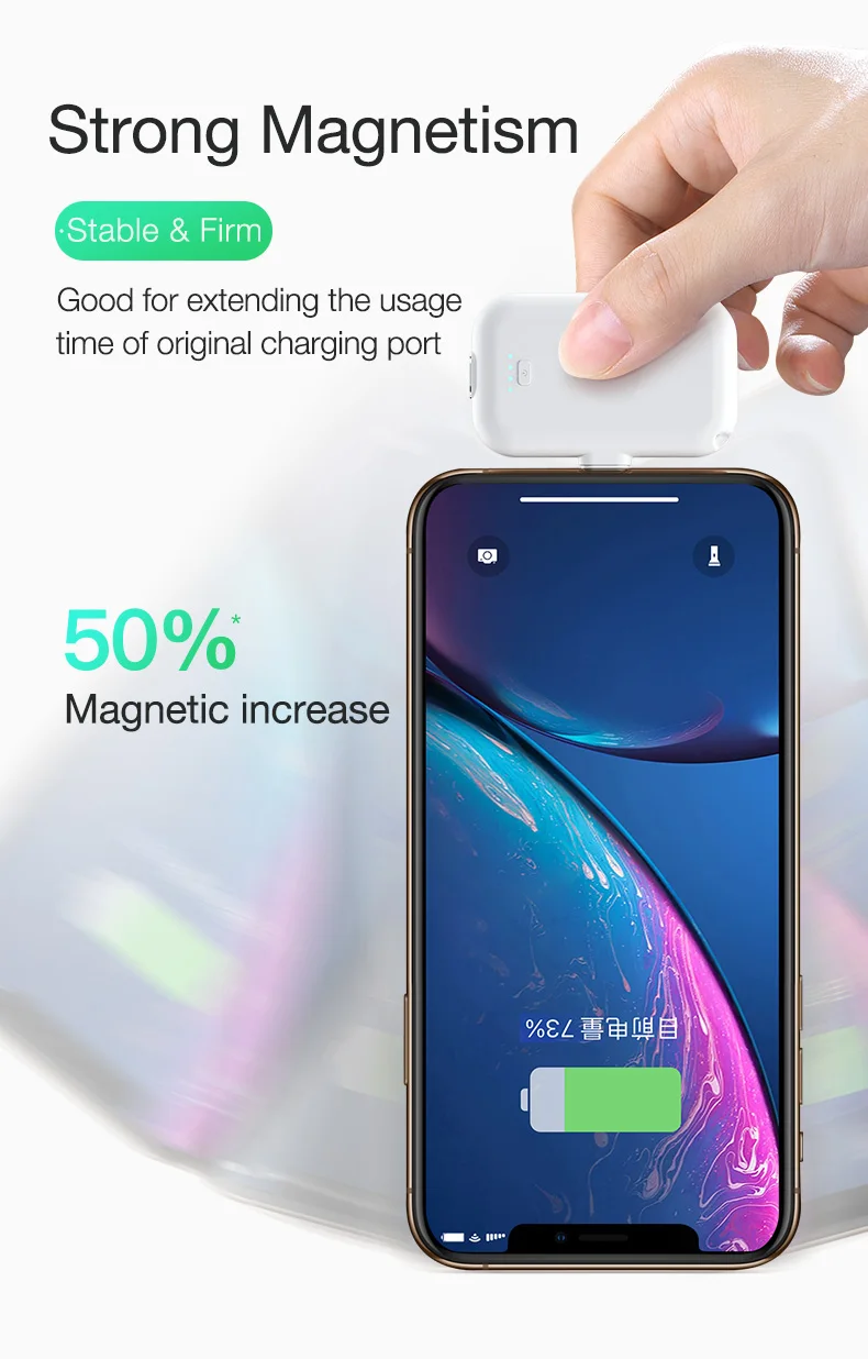 Magnetic Wireless Power Bank Portable Charger External Battery (8)