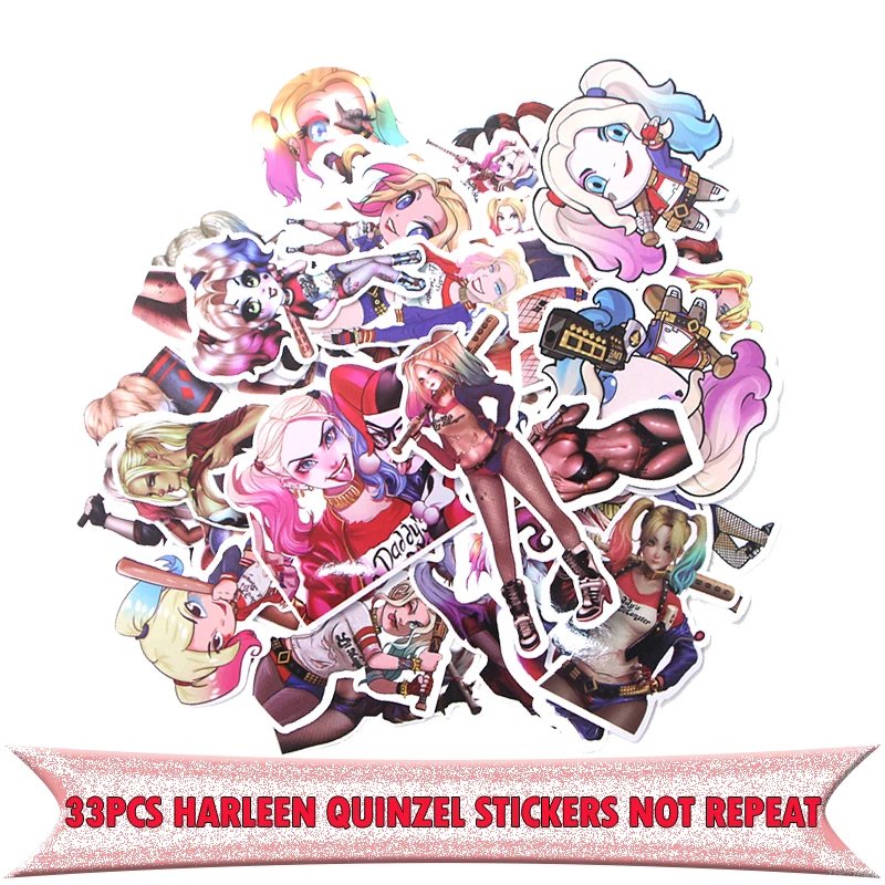 

33pcs Clown badge DIY decorative stickers Cartoon style for DIY PC wall notebook phone scrapbooking E0013
