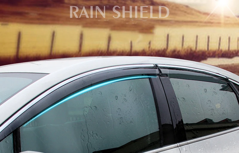 Козырек вентиляционные Шторы окно Защита от солнца Дождь Защита дефлекторы для Opel Astra K(не подходит для Opel Astra Sports Tourer Модель