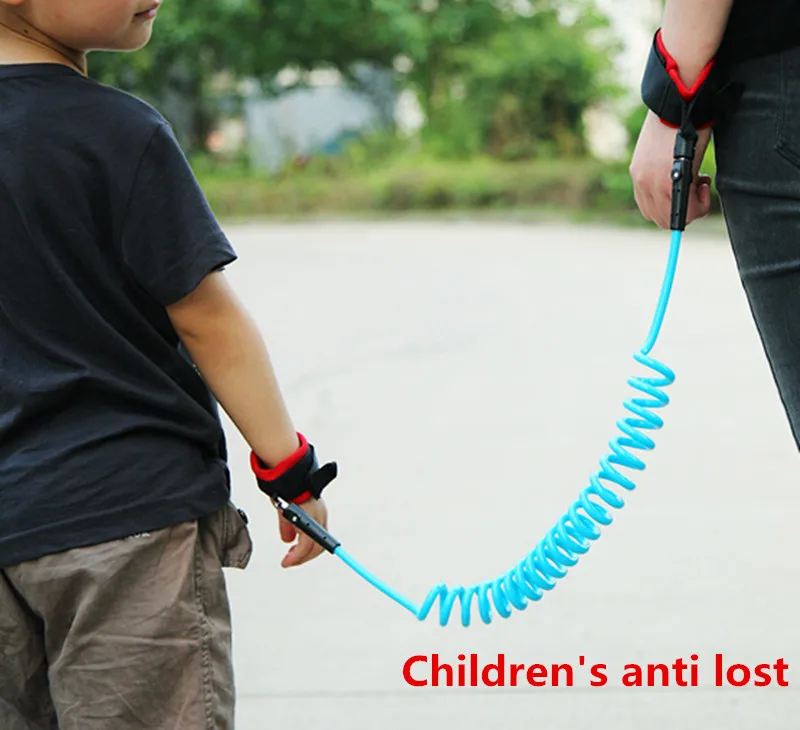 Kids Toddler Walking wrist Safety Anti lost wristbands Harness Leash