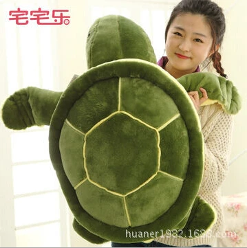 45 см милый зеленый морские черепахи/Черепаха подушки, плюшевые игрушки, NICI черепаха плюшевые игрушки куклы для подарок для ребенка
