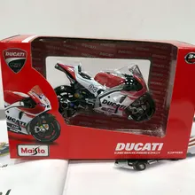 5 шт./лот MAISTO 1/18 масштаб Гоночные Игрушки, модели мотоциклов Ducati Desmosedici литья под давлением металлический мотоцикл модель ручной работы игрушки