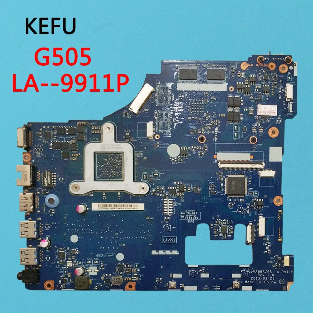 Материнская плата KEFU для ноутбука Lenovo ideapad G505 DDR3 протестирована идеальная