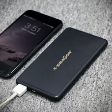 Ultra Slim Мощность Bank 5000 mAh Портативный внешний Батарея Зарядное устройство для iPhone samsung huawei Сяо mi мобильный телефон mi