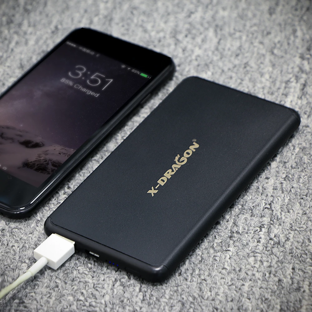 Ultra Slim Power Bank 5000mAh Portable External Battery Charger for iPhone Samsung Huawei Xiaomi Mi Mobile Phone Ultra Slim Power Bank 5000mAh Portable External Battery Charger for iPhone Samsung Huawei Xiaomi Mi Mobile Phone