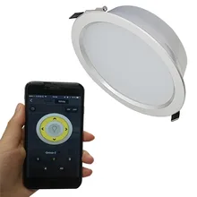 Iproled IOS Android 12 Вт CCT затемнения WI-FI Contorl светодиодные светильники