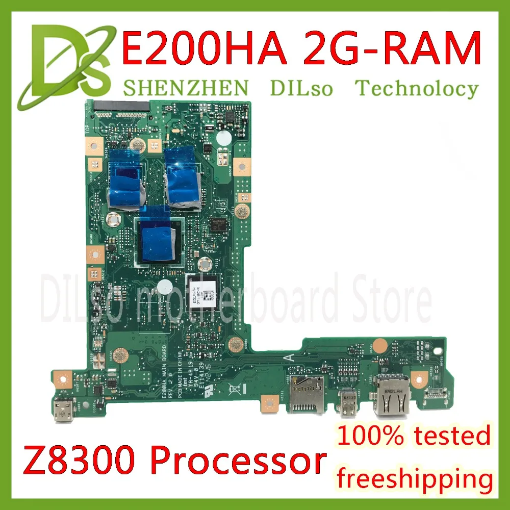 KEFU E200HA For ASUS Vivobook E200HA laptop motherboard Z8300 Processor 1.84 GHz OnBoard Memory 2 GB HD Graphic Test original KEFU E200HA For ASUS Vivobook E200HA laptop motherboard Z8300 Processor 1.84 GHz OnBoard Memory 2 GB HD Graphic Test original