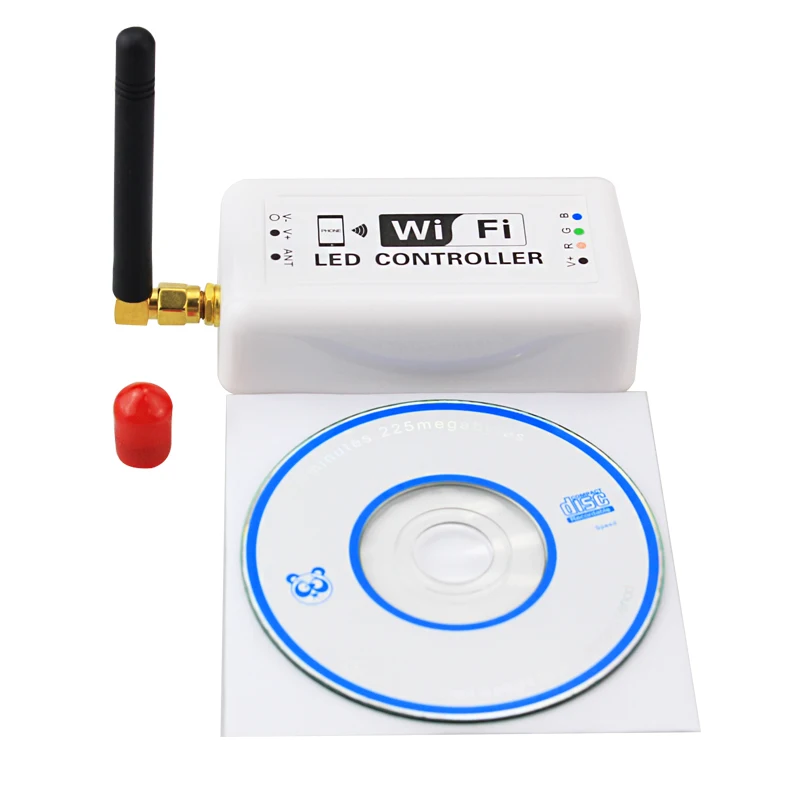 6 цветов светодиодный RGB-контроллер с Wi-Fi 7 5-24 В для светодиодных лент 5050 3528 RGB