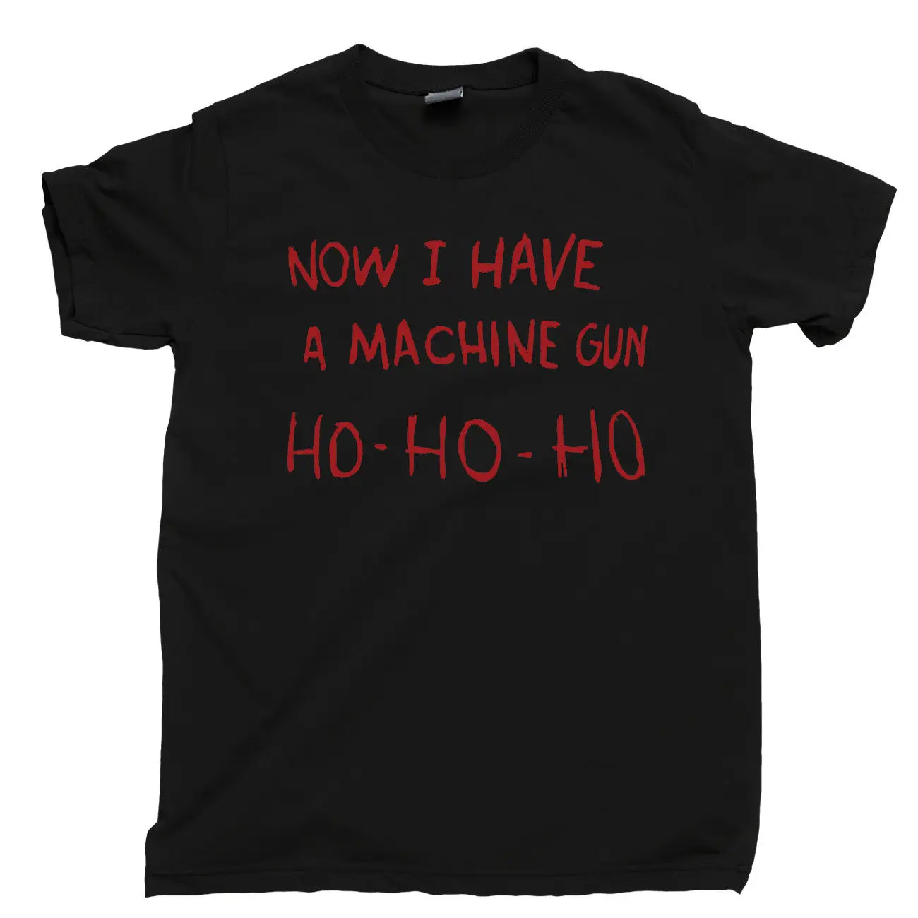 Модная футболка с автоматом надписью Die Hard Ho John Mcclane футболки 2019|Футболки| |