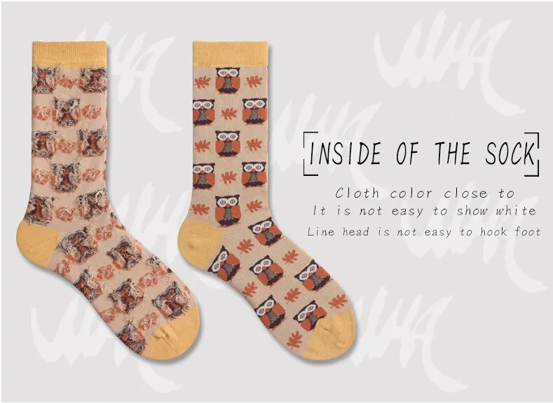 Женские милые цветные носки для скейтборда из чесаного хлопка с рисунком счастливого скейтборда, смешанный рисунок, Забавный мультяшный Кот, в горошек, новинка художественная одежда