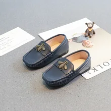

NEW Genuine Leather Kids Shoes For Girls Boys Shoes Flats Casusal Breathable Baby Moccasins Footwear Loafer Children Shoes