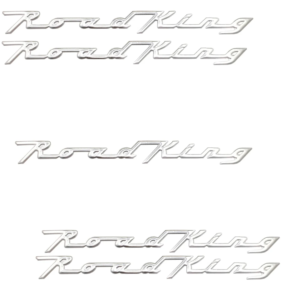 For Harley Davidson Road King FLHRC HRS CVO Motorcycle Emblem Badge 5PC 105/110th Anniversary 3D Motorbike Fender Decals Sticker