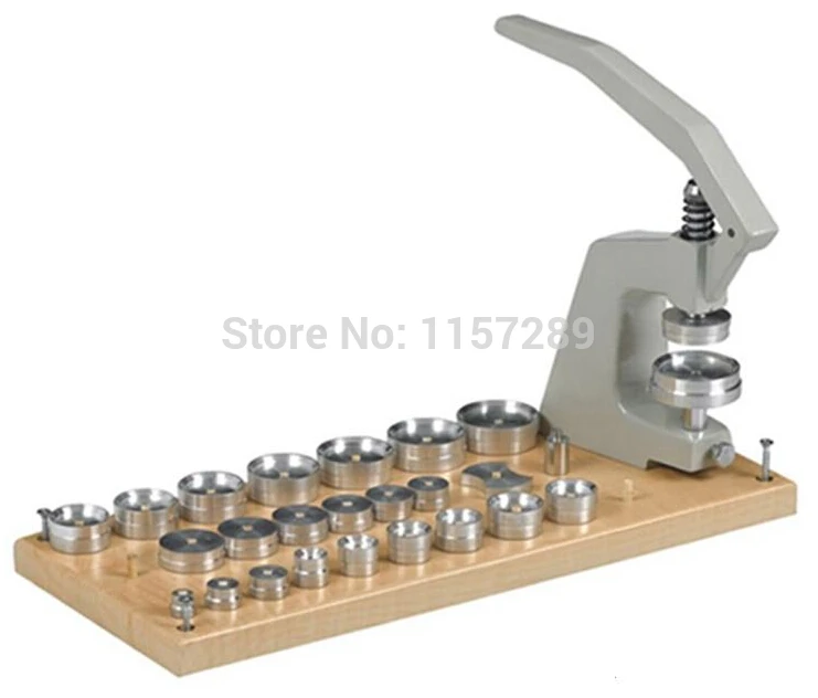 

Professional Crystal Press, Includes 7 Tapered Fixtures, 9 Plastic Fixtures, 9 Lower Reversible Fixtures, Universal Lower Stake