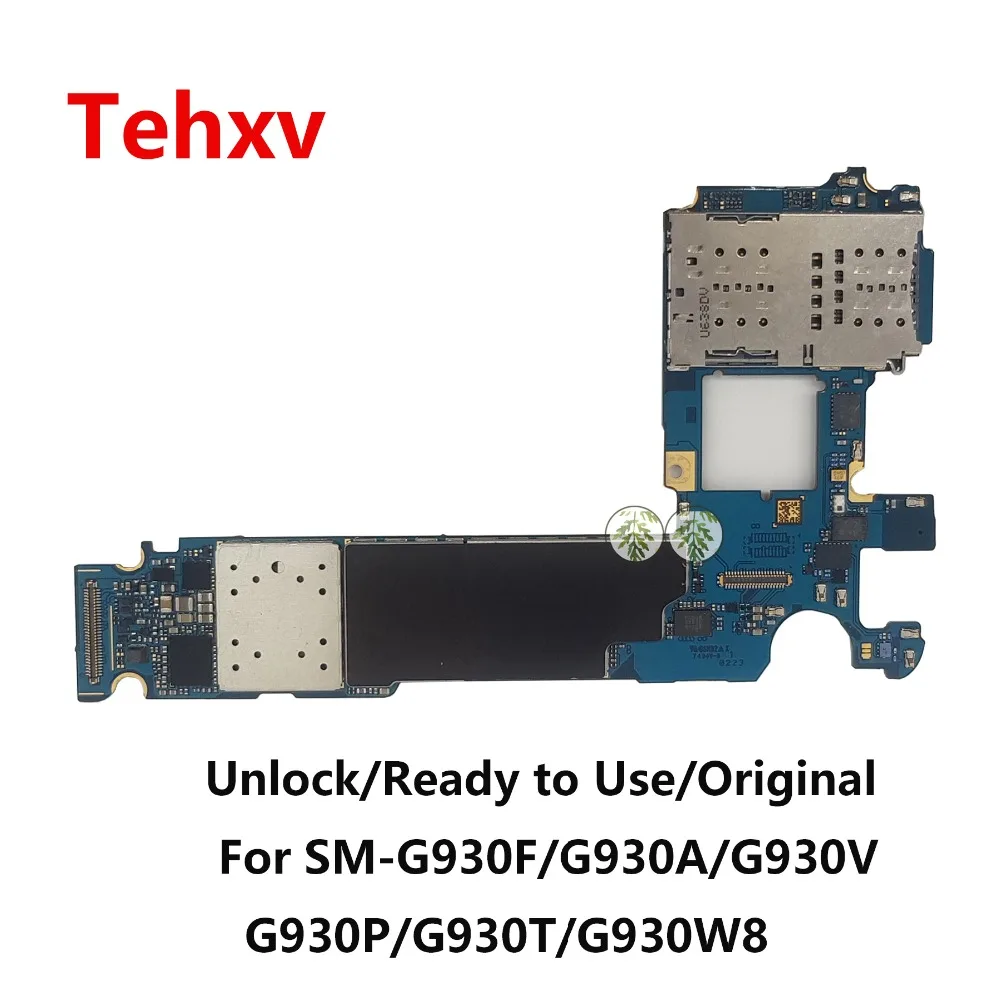 

100% Tested Original Unlocked for Samsung Galaxy S7 G930FD G930P motherboard 32GB Logic Board