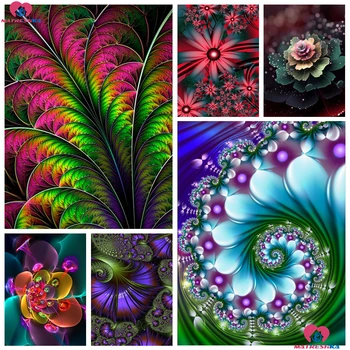 

Diy 5d Diamond Painting accessories cross-stitch Mandala Embroidery Full Square/round Drill Rhinestones European Abstract flower