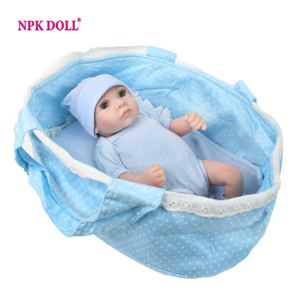Коллекция NPKDOLL 10 дюймов ручная работа bebe reborn corpo de Silicone boneca игрушки для девочек 28