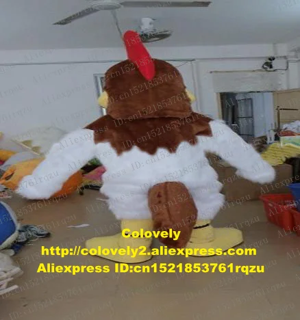 Huhn Chook Hahn Hahn Henne Küken Maskottchen Kostüm Erwachsene Cartoon Charakter Werbe Veranstaltungen Die Choicest Waren zz6917