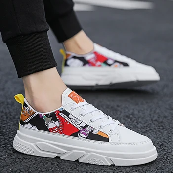 

BIGFIRSE Men Fashin Shoes Trend Lace-up Trend Sneaker Man Summer New Flats Shoes Zapatos High Quality Comfortable Casual Shoes