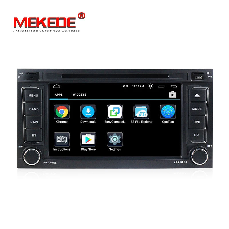 Discount Car Multimedia Player GPS Android 8.1 2 Din Autoradio Car DVD Player For VW/Volkswagen/Touareg/Transporter T5 Radio FM 3